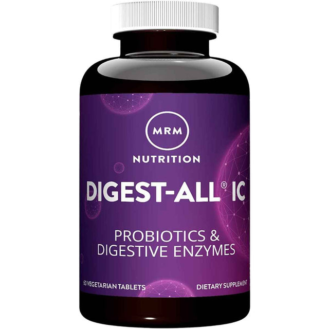 MRM Nutrition  Digest-All ® IC Probioticos  - 60 Tabletas Vegetarianas - Haz Tu Pedido