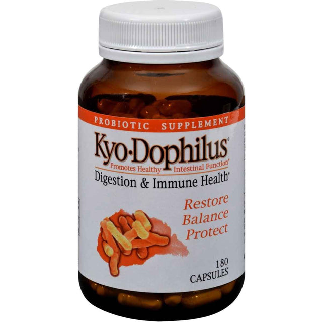 Kyolic Kyo-Dophilus Probiotico - 180 Cápsulas - Haz Tu Pedido