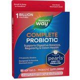Natures Way Pearls® Probiótico Integral 1 Mil Millones CFU - 90 Cápsulas Blandas - Haz Tu Pedido