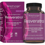 Reserveage Beauty  Resveratrol  500 mg - 60 Cápsulas Vegetales - Haz Tu Pedido