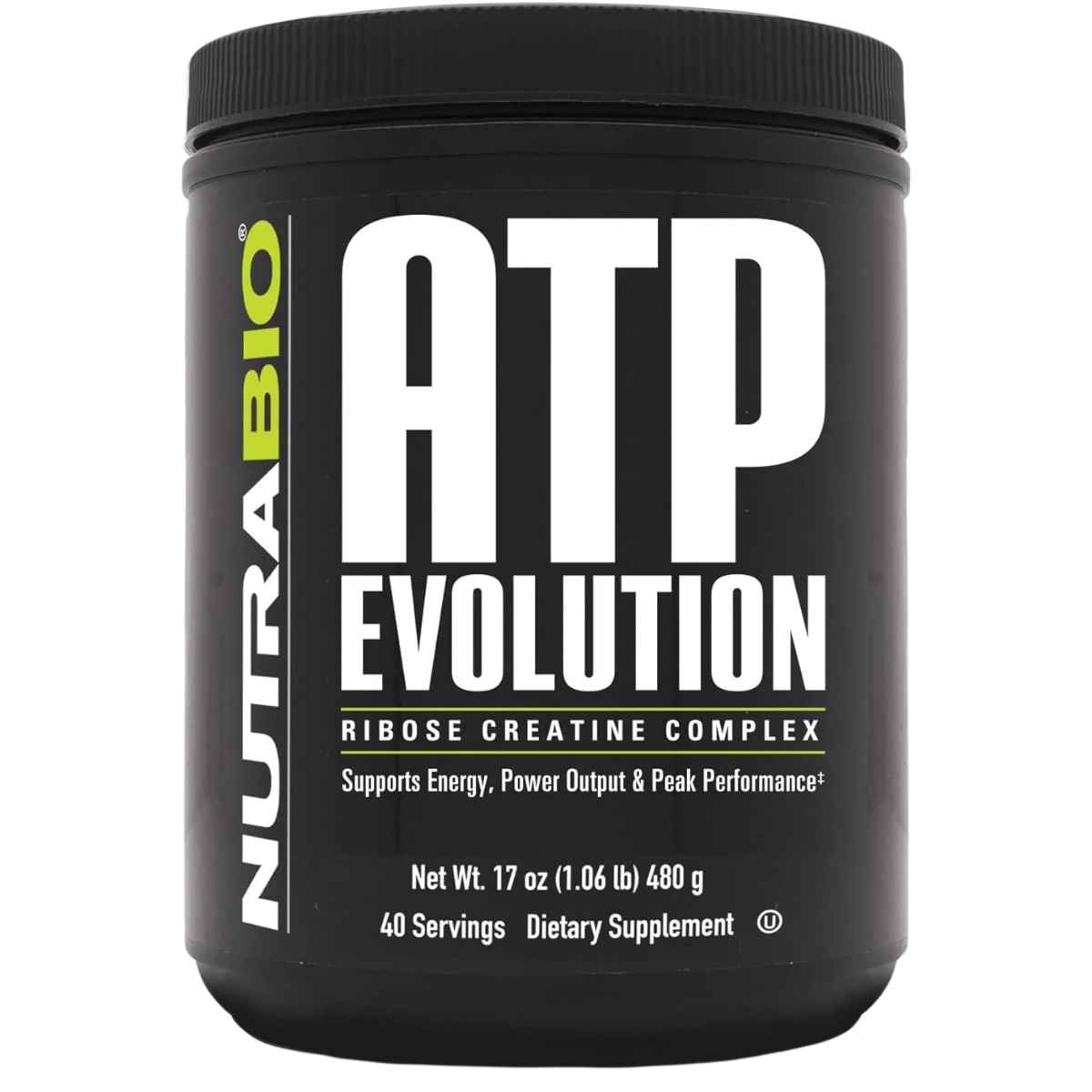 NutraBio Complejo de creatina ATP Evolution - 480 g - Haz Tu Pedido