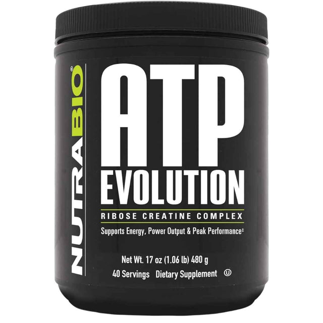 NutraBio Complejo de creatina ATP Evolution - 480 g - Haz Tu Pedido