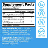 Doctor’s Best PepZin GI - 120 Cápsulas Vegetales - Tabla Nutricional - Haz Tu Pedido
