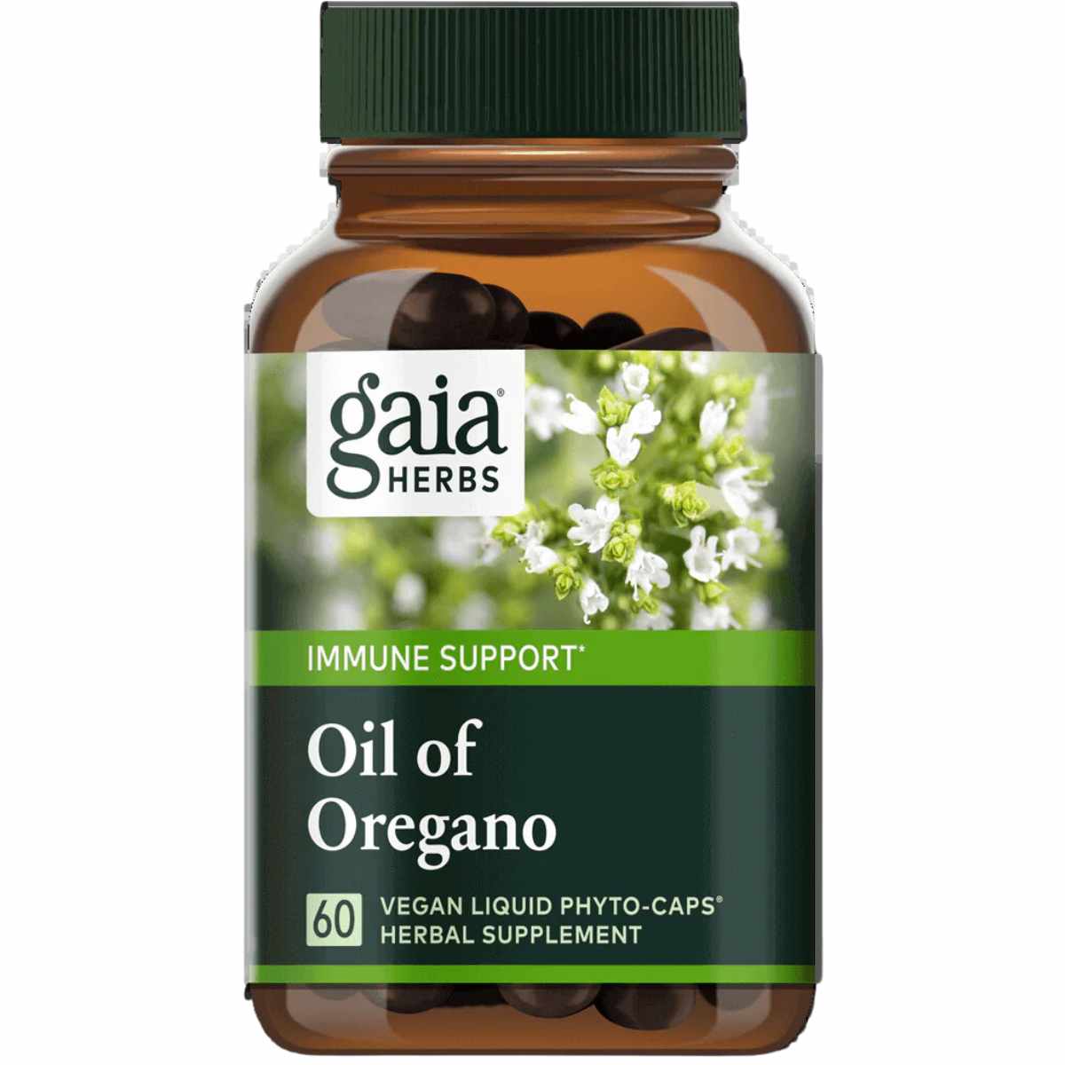 Gaia Herbs Aceite de Orégano - 60 Cápsulas Líquidas - Haz Tu Pedido