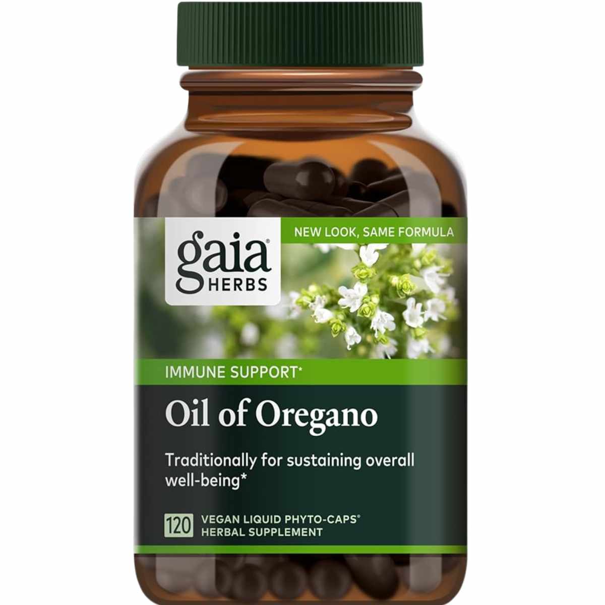 Gaia Herbs Aceite de Orégano - 120 Cápsulas Líquidas - Haz Tu Pedido