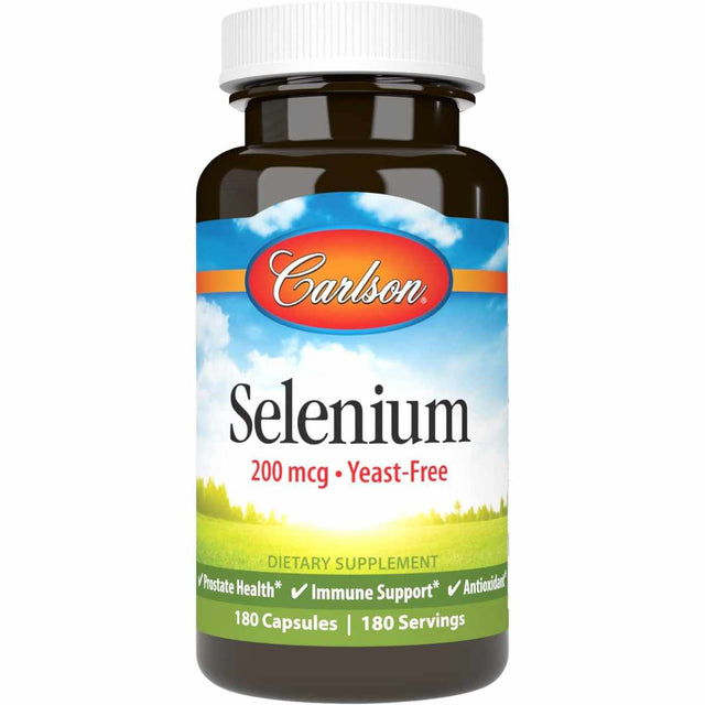 Carlson Selenio  200 mcg - 180  Cápsulas - Haz Tu Pedido