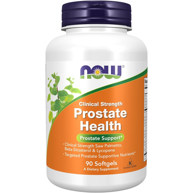 NOW Foods Salud De La Próstata - 90 Cápsulas Blandas - Haz Tu Pedido