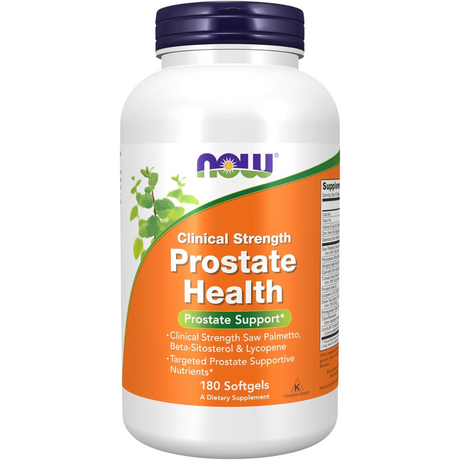 NOW Foods Salud De La Próstata - 180 Cápsulas Blandas - Haz Tu Pedido