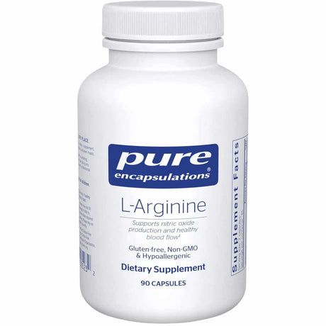 Pure Encapsulations  L-Arginina  - 90 Cápsulas - Haz Tu Pedido