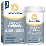 Renew Life Bienestar Digestivo para Mayores de 50 años 30 Mil Millones CFU - 60 Cápsulas Vegetarianas - Haz Tu Pedido