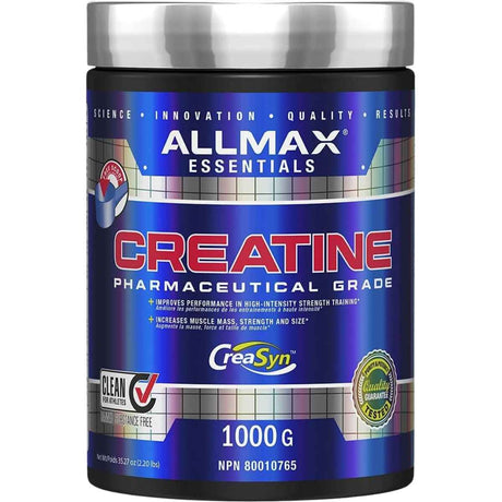 AllMax Nutrition Monohidrato de Creatina Micronizada - 1000 g - Haz Tu Pedido