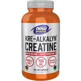 NOW Foods Kre-Alkalyn® Creatina 750 mg - 240 Cápsulas Veganas - Haz Tu Pedido