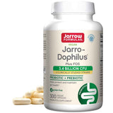 Jarrow Formulas Jarro-Dophilus® Probiótico más Prebiótico 3,4 Mil Millones CFU - 300 Cápsulas Vegetales - Haz Tu Pedido