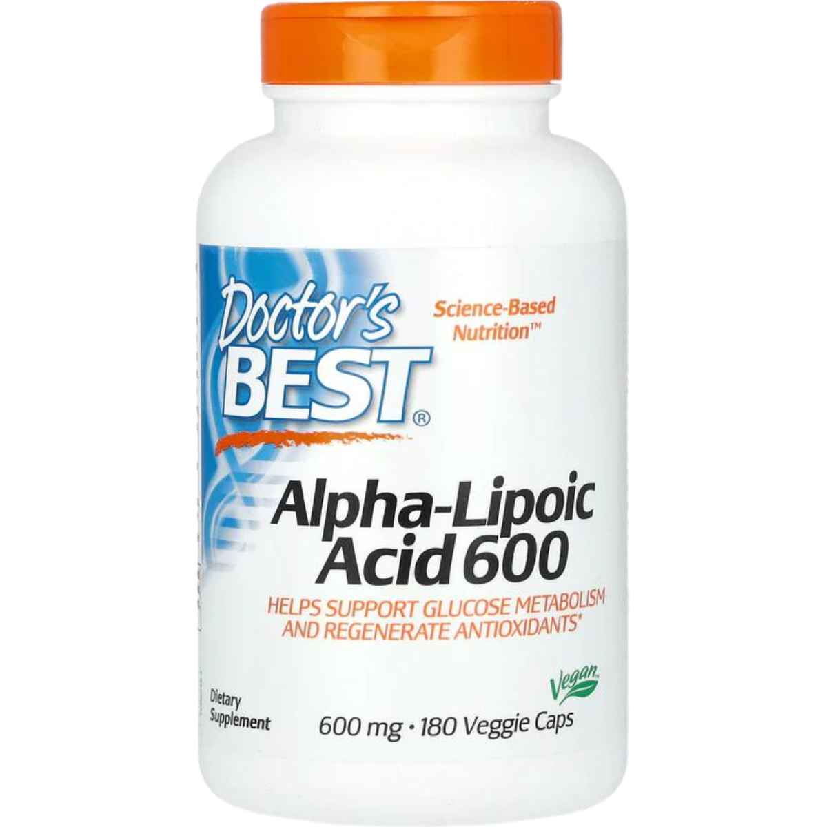 Doctor’s Best Ácido Alfa-Lipoico 600 mg - 180 Cápsulas Vegetales - Haz Tu Pedido