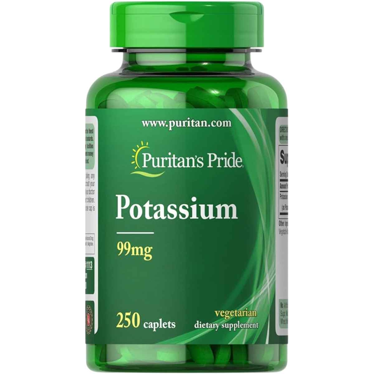 Puritans Pride Potasio 99 mg - 250 Comprimidos - Haz Tu Pedido
