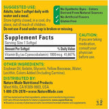 Nature Made Vitamina B12 1000 mcg - 90 Cápsulas Blandas - Tabla Nutricional - Haz Tu Pedido