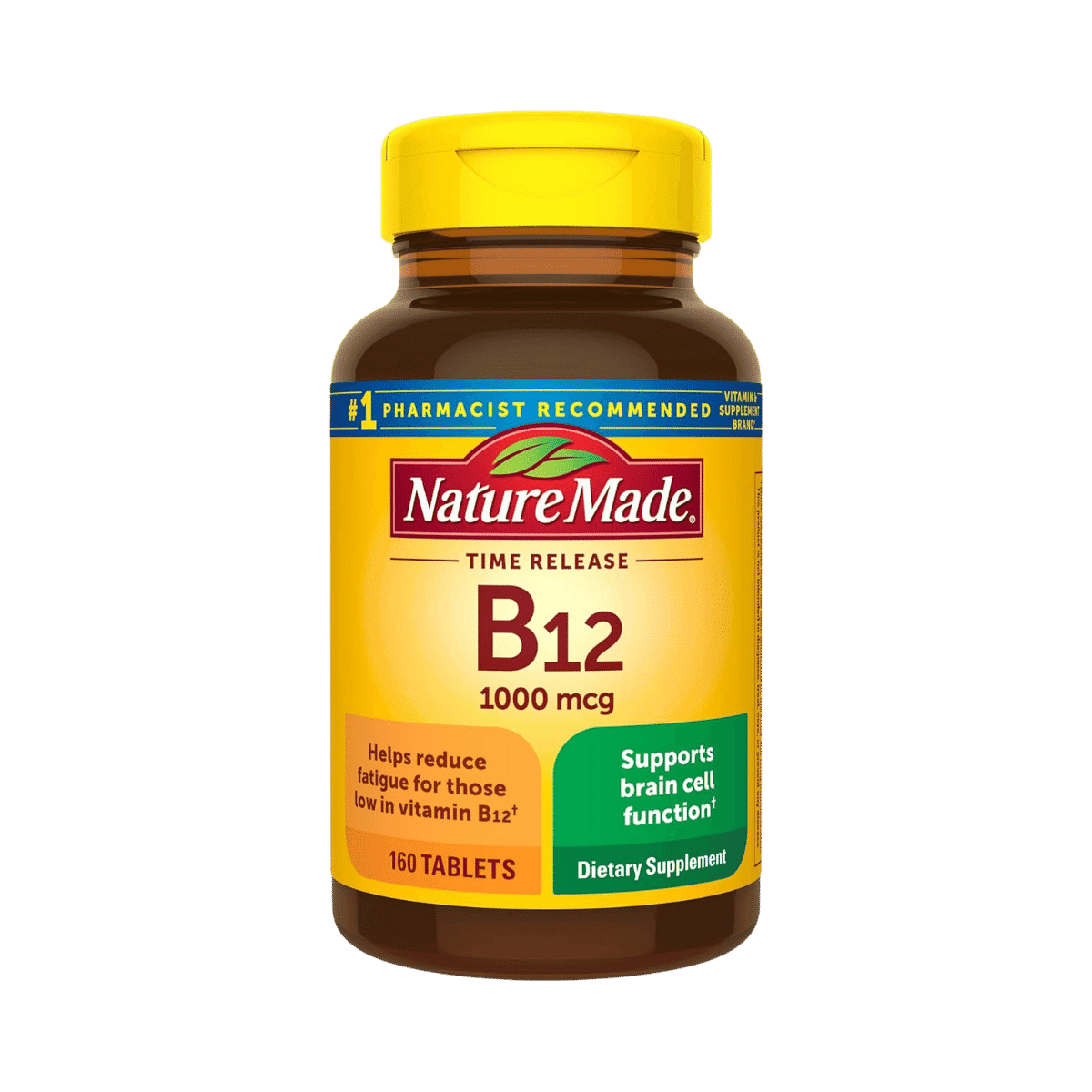 Nature Made Vitamina B12: 160 tabletas para una vitalidad sin igual.