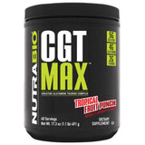 NutraBio CGT Max Creatina, Glutamina y Taurina - Sabor Ponche de Frutas - 491 g - Haz Tu Pedido