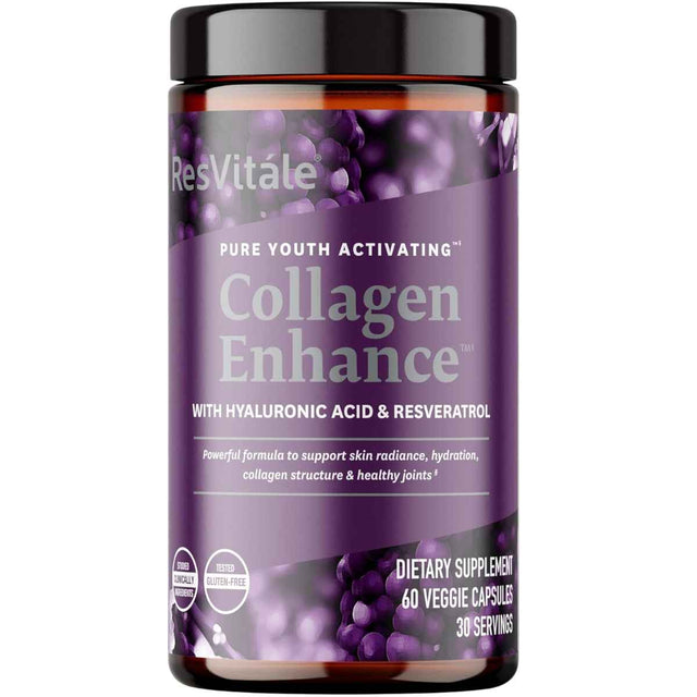 ResVitále Hydrolyzed Collagen Peptides with Hyaluronic Acid And Resveratrol - Haz Tu Pedido