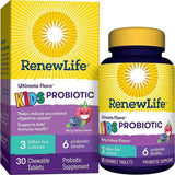 Renew Life Probióticos Para Niños 3 Mil Millones CFU - Tabletas masticables
