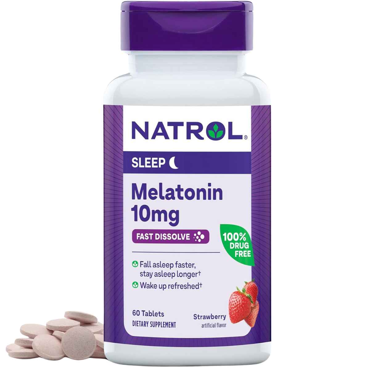 Melatonina 10 mg - Fresa - Haz Tu Pedido