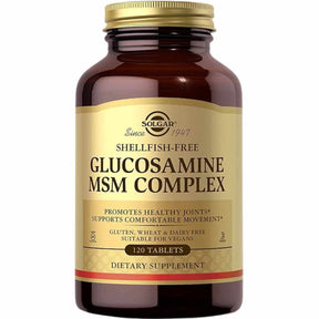 Solgar Complejo de Glucosamina MSM - 120  Tabletas - Haz Tu Pedido
