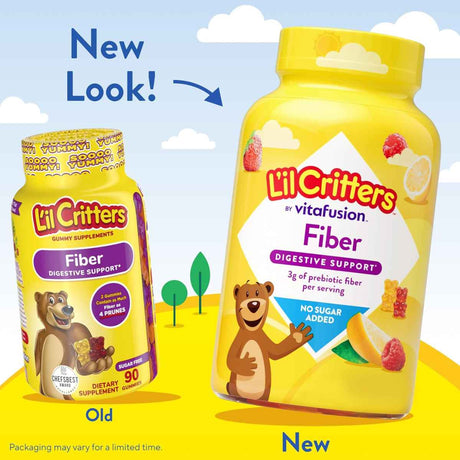 Lil Critters Fiber Digestive Support - 90 Gomitas - Haz Tu Pedido