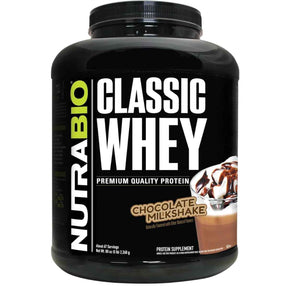 NutraBio Proteína de Suero Clásica 25 g - Sabor Batido de chocolate - 5 L polvo - Haz Tu Pedido
