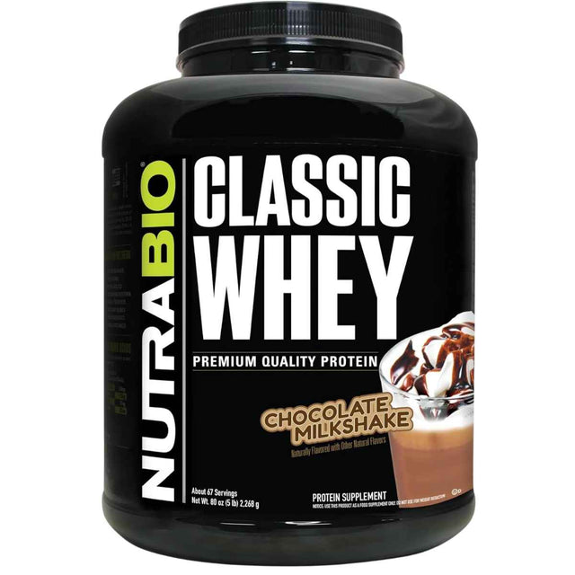 NutraBio Proteína de Suero Clásica 25 g - Sabor Batido de chocolate - 5 L polvo - Haz Tu Pedido

