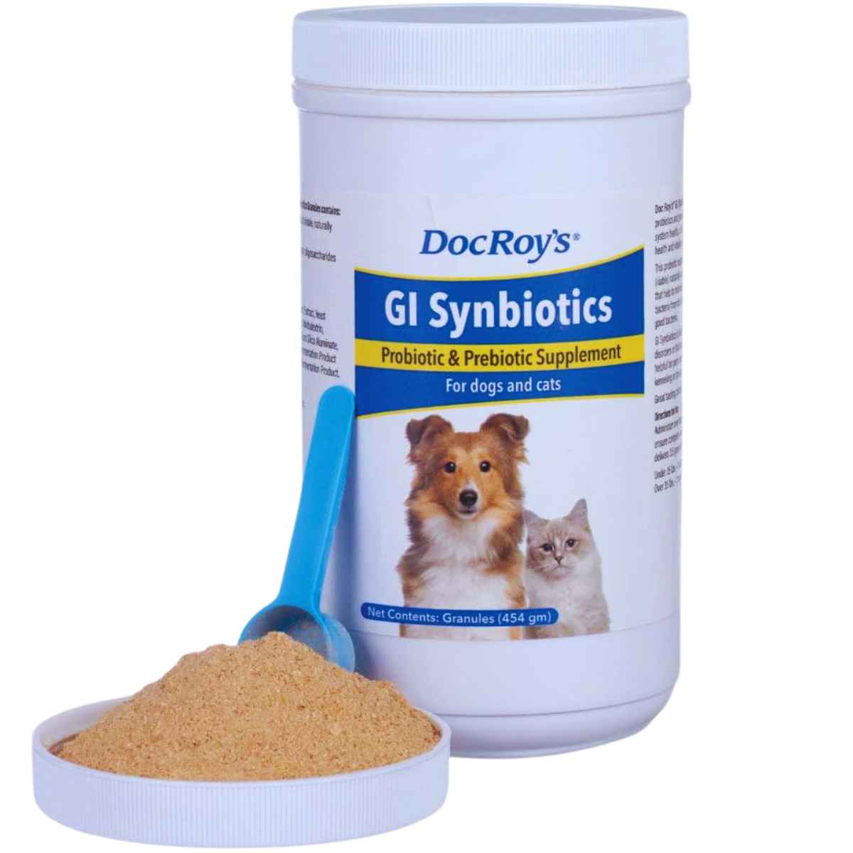Revival Animal Health Doc Roy's® GI Synbiotics™ Probiotico - Sabor Pollo - 454 g - Haz Tu Pedido
