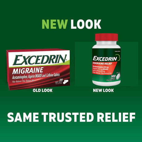 Excedrin Migraine - 300 Comprimidos Recubiertos - Haz Tu Pedido