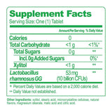 Culturelle Probiótico Diario Digestivo - Sabor Naranja - 24 Masticables - Tabla Nutricional - Haz Tu Pedido