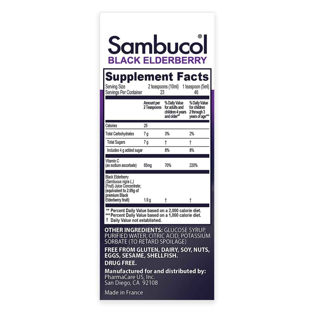 Sambucol Black Elderberry Kids - 120 ml