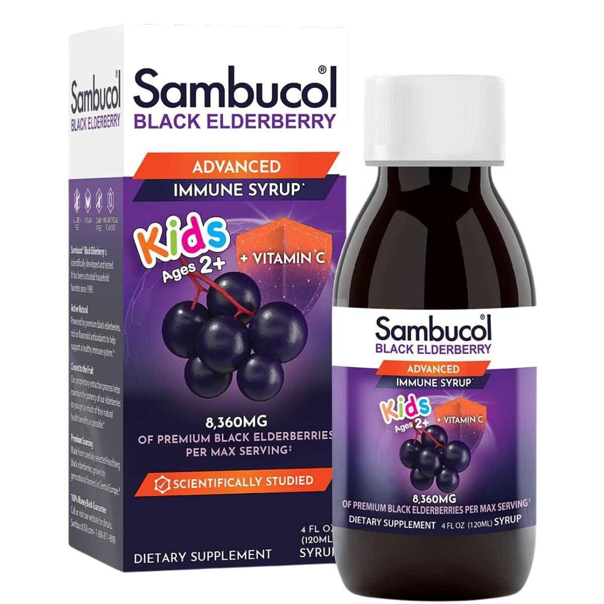 Sambucol Black Elderberry Kids - 120 ml
