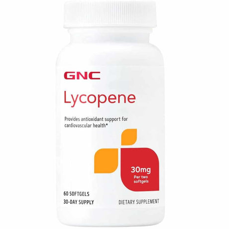 GNC Licopeno  30 mg - 60 Cápsulas Blandas - Haz Tu Pedido