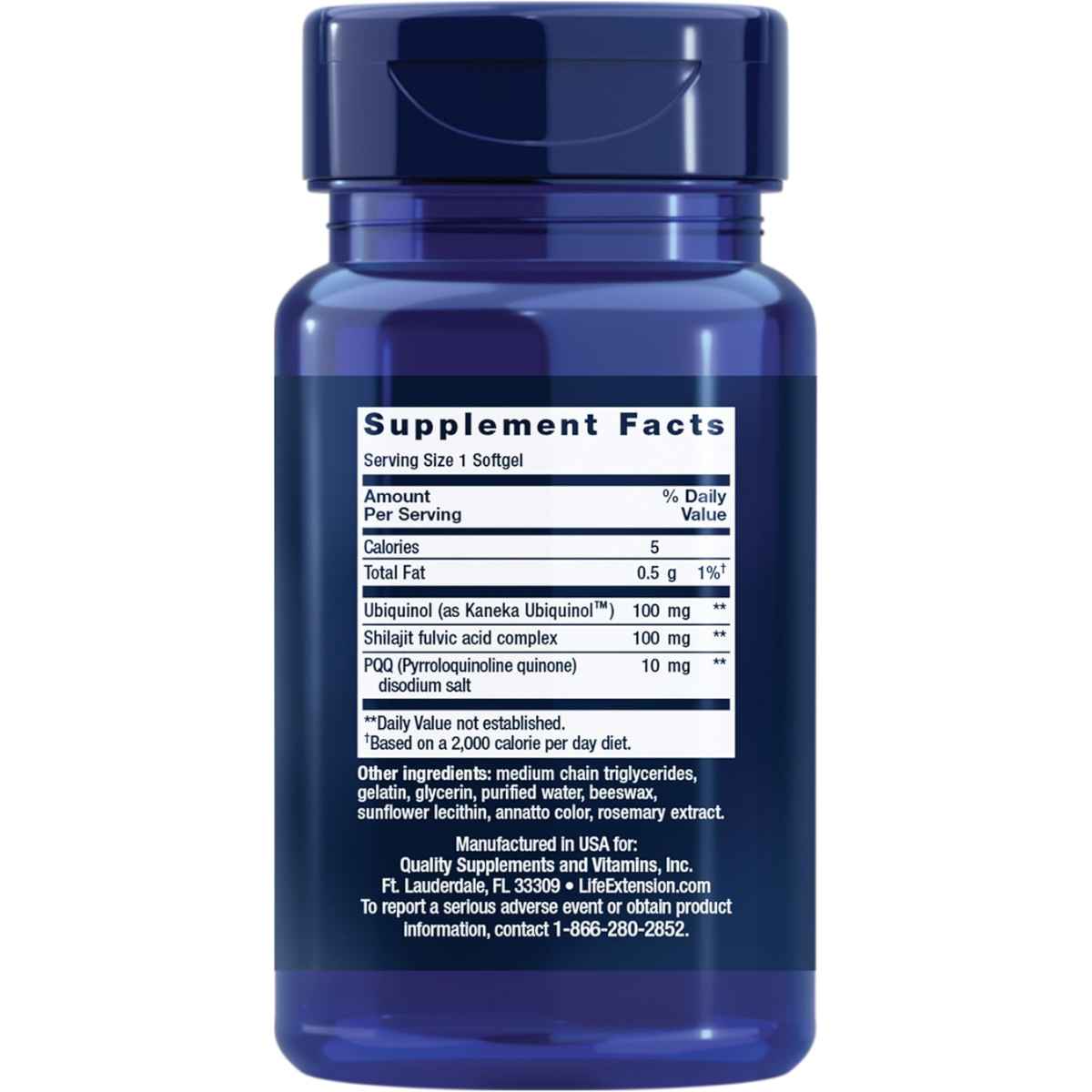 Life Extension Super Ubiquinol CoQ10 with PQQ - 30 Cápsulas Blandas - Haz Tu Pedido