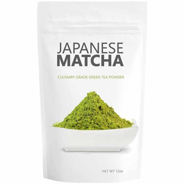 Matcha Outlet Polvo de Té Verde Matcha Japonés Puro - 12 oz - Haz Tu Pedido