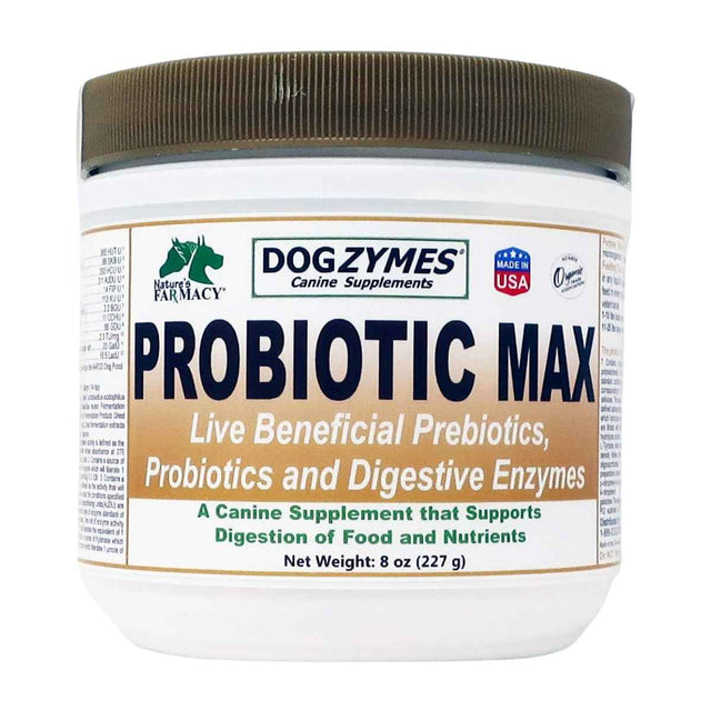 Nature's Farmacy Dogzymes Probiótico Máxima Potencia para Caninos - 227 g - Haz Tu Pedido