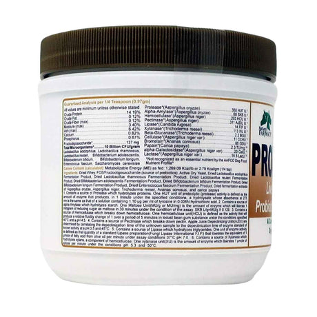 Nature's Farmacy Dogzymes Probiótico Máxima Potencia para Caninos - 227 g - Tabla Nutricional - Haz Tu Pedido