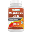 Best Naturals Óxido de Magnesio 500 mg - 180 Tabletas - Haz Tu Pedido