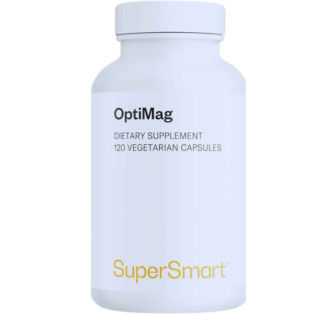 SuperSmart OptiMag: Fórmula Optimizada de Magnesio - 120 Cápsulas Vegetarianas - Haz Tu Pedido