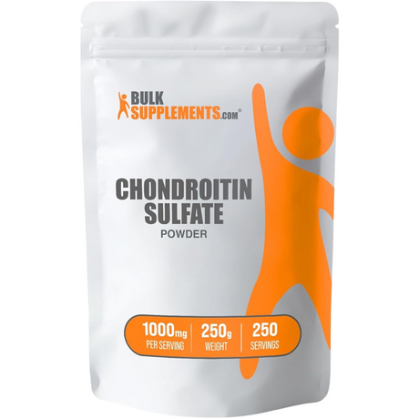 BulkSupplements.com Sulfato de Condroitina 1000 mg - 250 g - Haz Tu Pedido