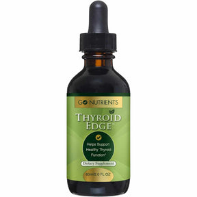 Go Nutrients Thyroid Edge Soporte para la Tiroides en Gotas - 60  ml - Haz Tu Pedido