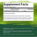   Lactobacillus Gasseri Salud Digestiva 3 Millones de UFC - 60  Cápsulas Vegetales - Tabla Nutricional - Haz Tu Pedido