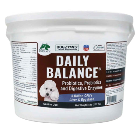 Nature's Farmacy Dogzymes Probiótico Equilibrio Diario para tu Perro - Polvo