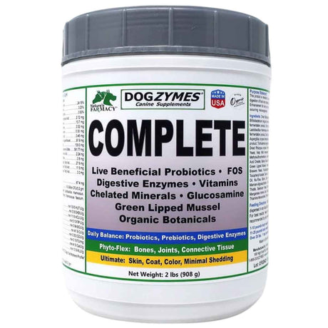 Nature's Farmacy Dogzymes Probióticos Completos para Caninos - 908 g - Haz Tu Pedido