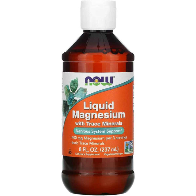 NOW Foods Magnesio Líquido - 237 ml - Haz Tu Pedido