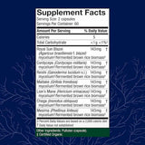 Host Defense Stamets 7® Apoyo Inmunológico  - 120 Cápsulas - Tabla Nutricional - Haz Tu Pedido