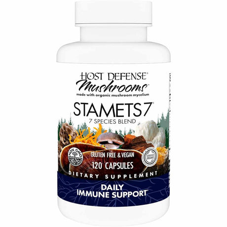 Host Defense Stamets 7® Apoyo Inmunológico  - 120 Cápsulas - Haz Tu Pedido