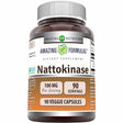 Amazing Nutrition Nattokinase  100 mg - 90  Cápsulas Vegetales - Haz Tu Pedido